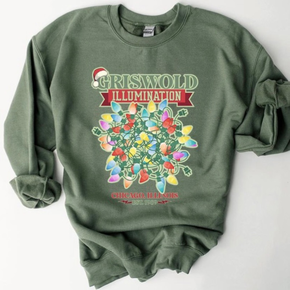 New Size S Griswold/Christmas Sweatshirt